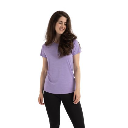 Women s Active Top- Vickland in Gelsomino Marl, Front view on mannequin