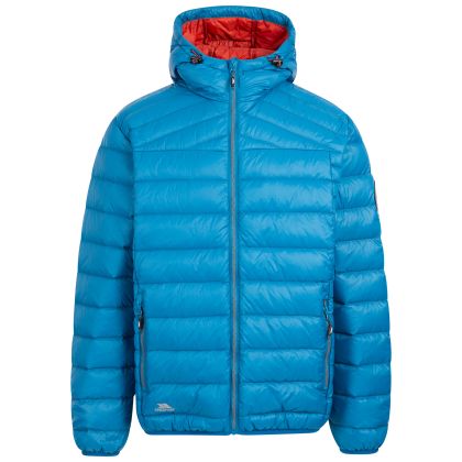 Trespass Men's Down Jacket Whitman II in Bondi Blue