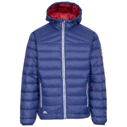 Trespass Men's Down Jacket Whitman II in Blue Print