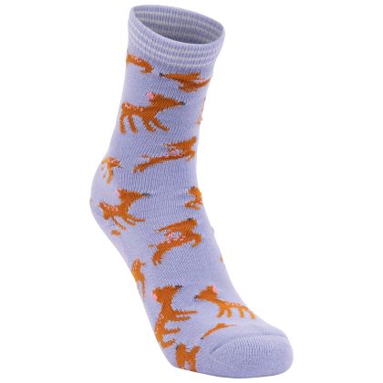 Trespass Kids Casual Socks Wildlife in Cool Blue