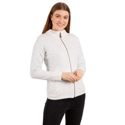 Trespass Womens Zip Up Hoodie Winnie White