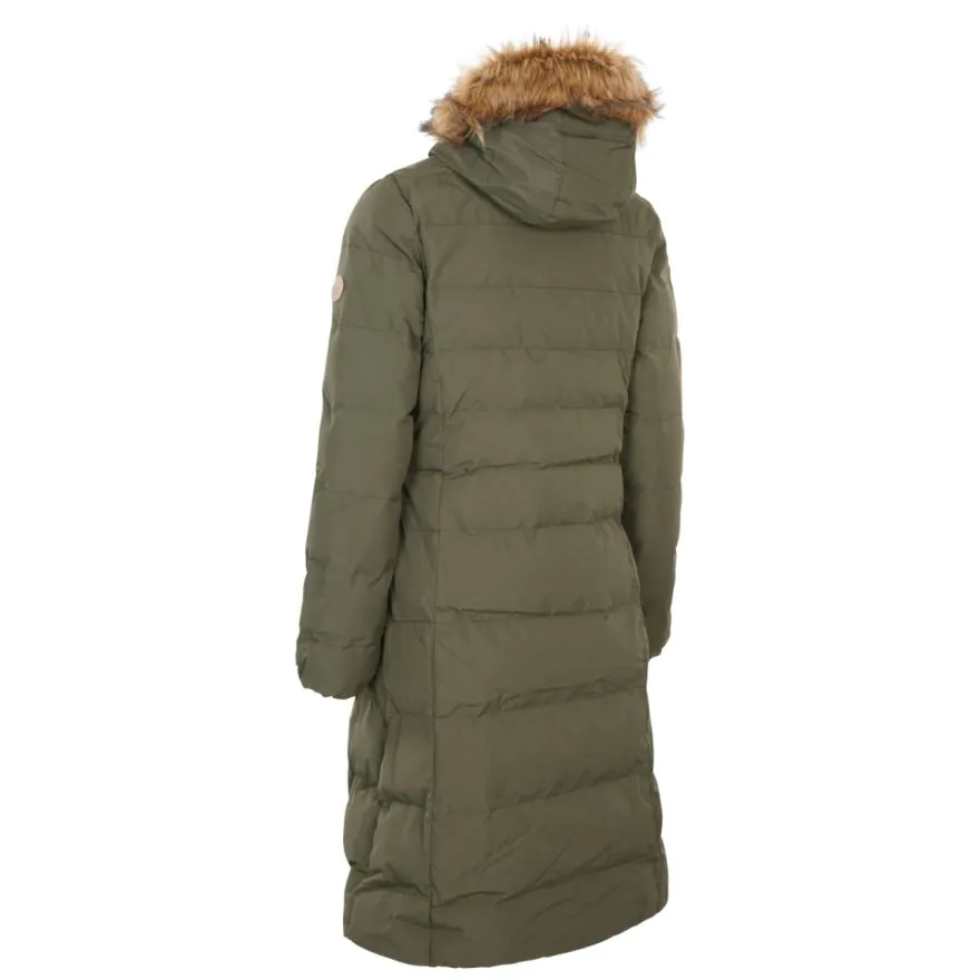 Trespass Womens Padded Jacket Long Length Audrey X