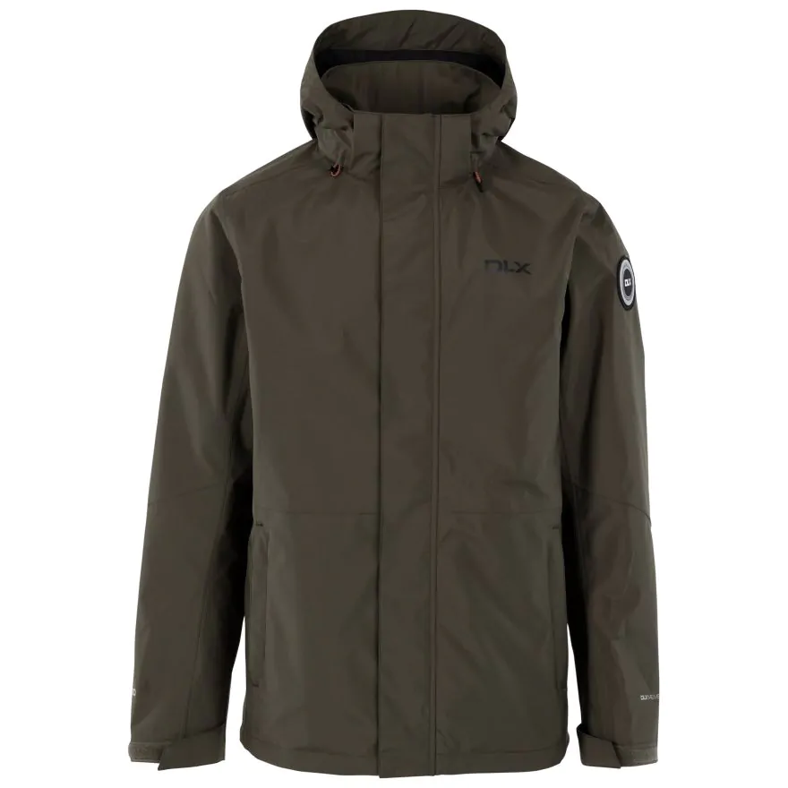 Trespass DLX Mens Waterproof Jacket Cyril | Trespass