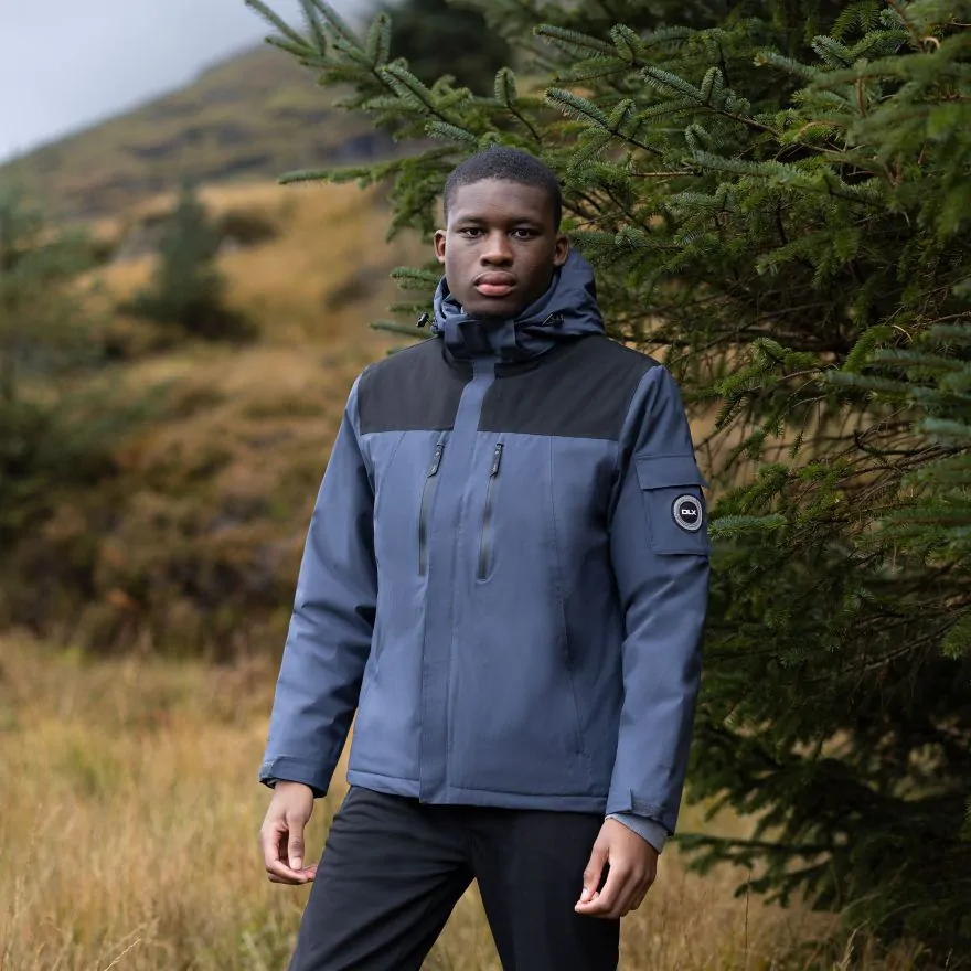 Trespass DLX Mens Waterproof Coat Jenkins | Trespass