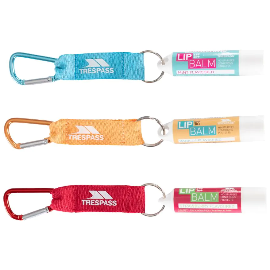 Trespass Lip Balm Keyring Sp30 Kist | Trespass
